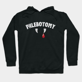 Phlebotomy - Funny Fangs Hoodie